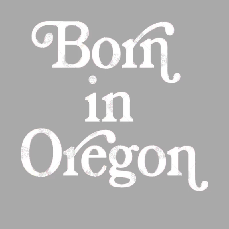 Born In Oregon - Oregon State Pride Design Female Pullover Hoodie