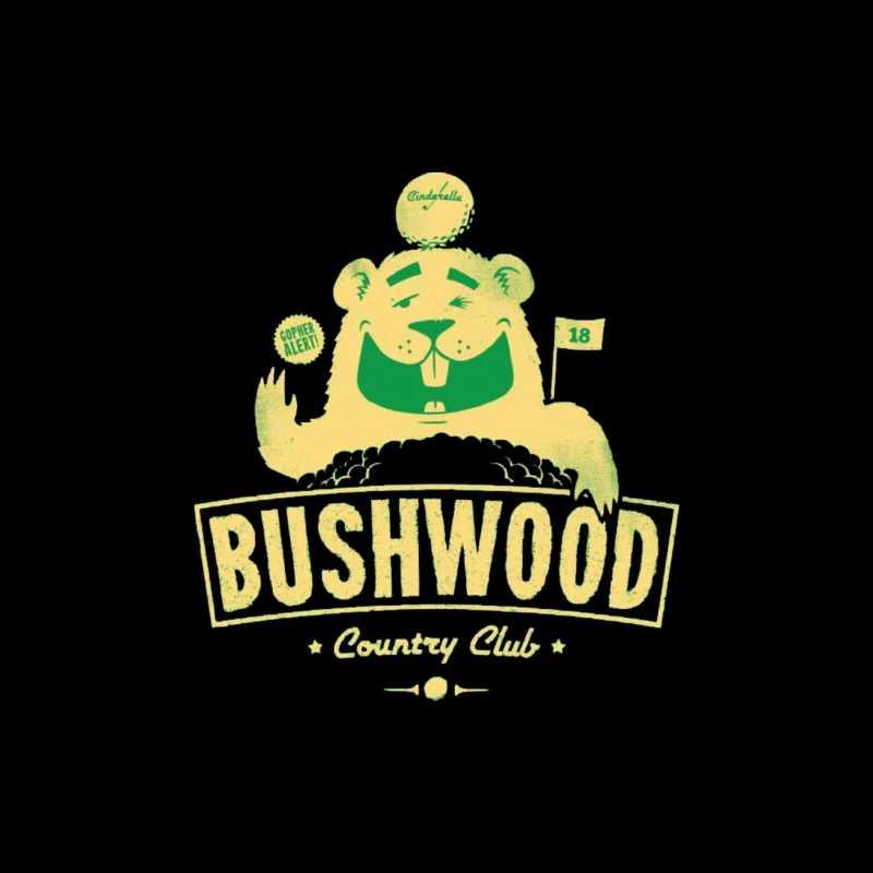 Bushwood Country Club 2 Throw Pillow