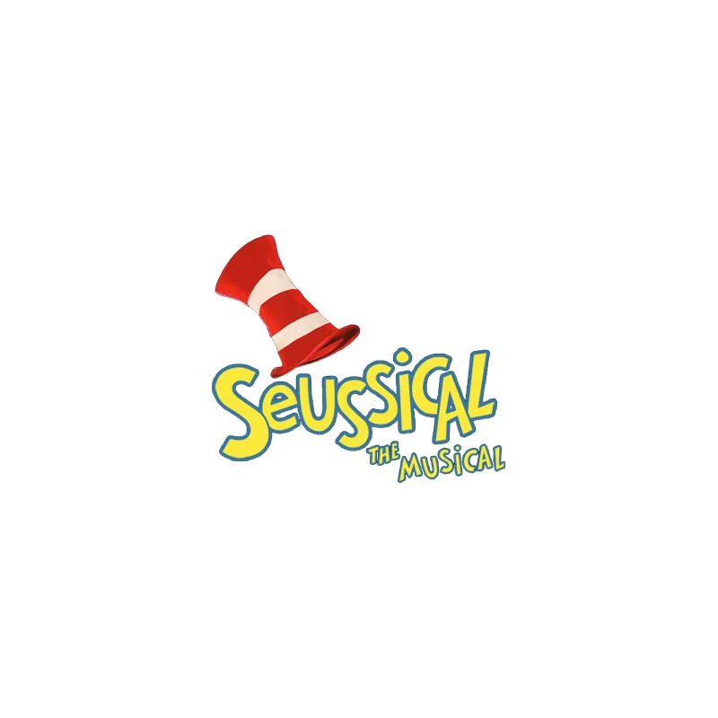 Seussical The Musical Theater Production Logo Desk Mat