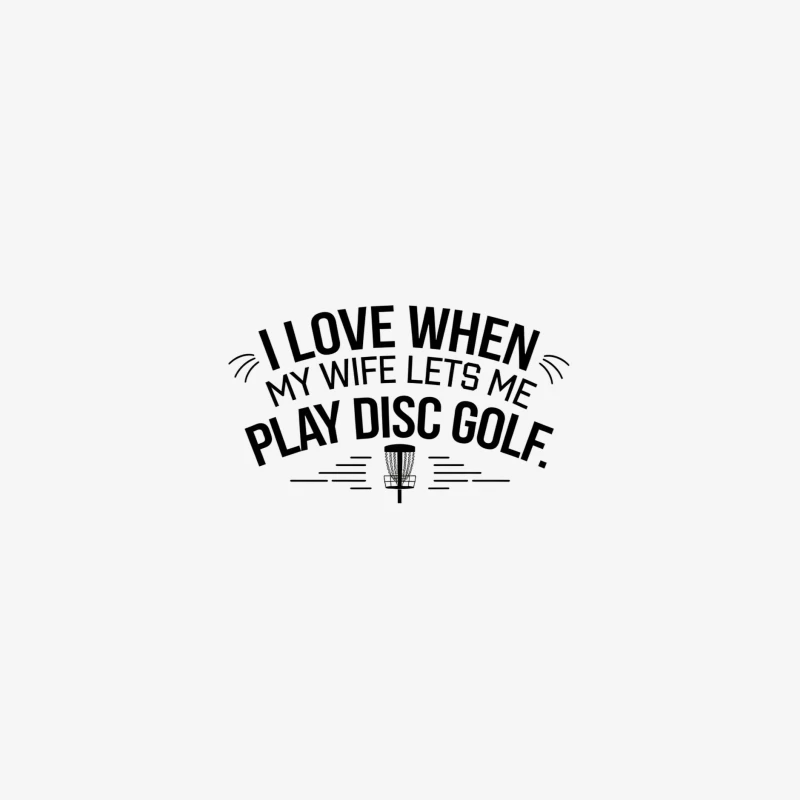 Humorous Disc Golf Leisure Approved by Wife Female Pullover Sweatshirt