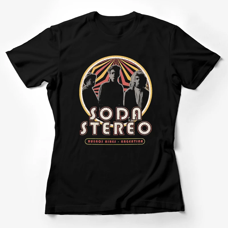 Soda Stereo Tour Female T-Shirt