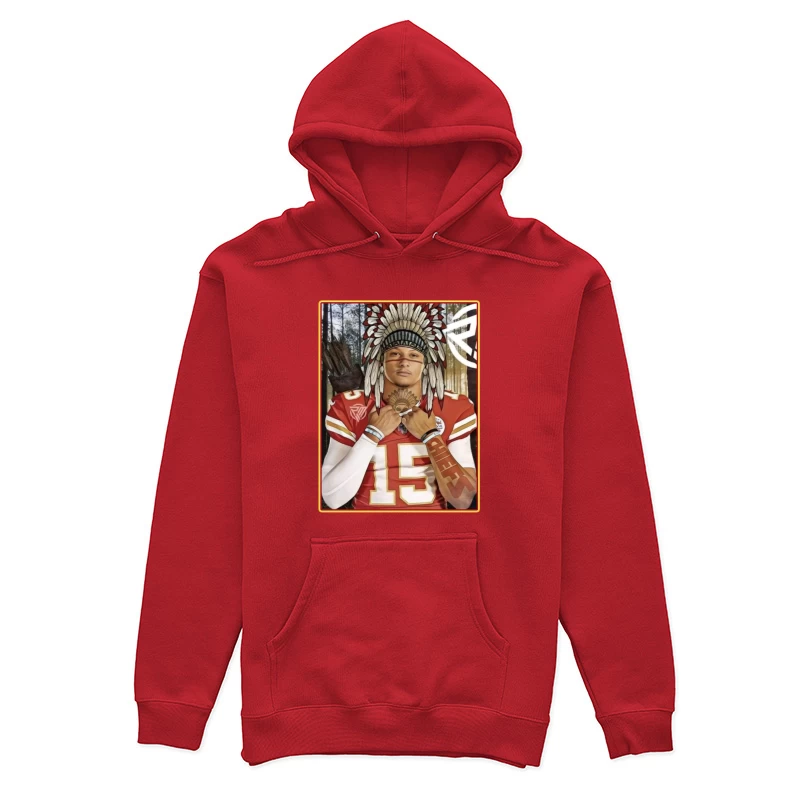 Football - Kansas City Chiefs - Patrick Mahomes - THE CHIEF CHIEF Female Pullover Hoodie