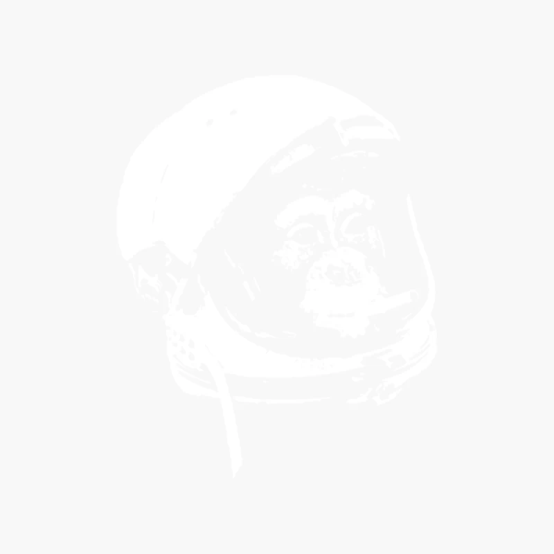 Astronaut monkey Cotton Tote Bag