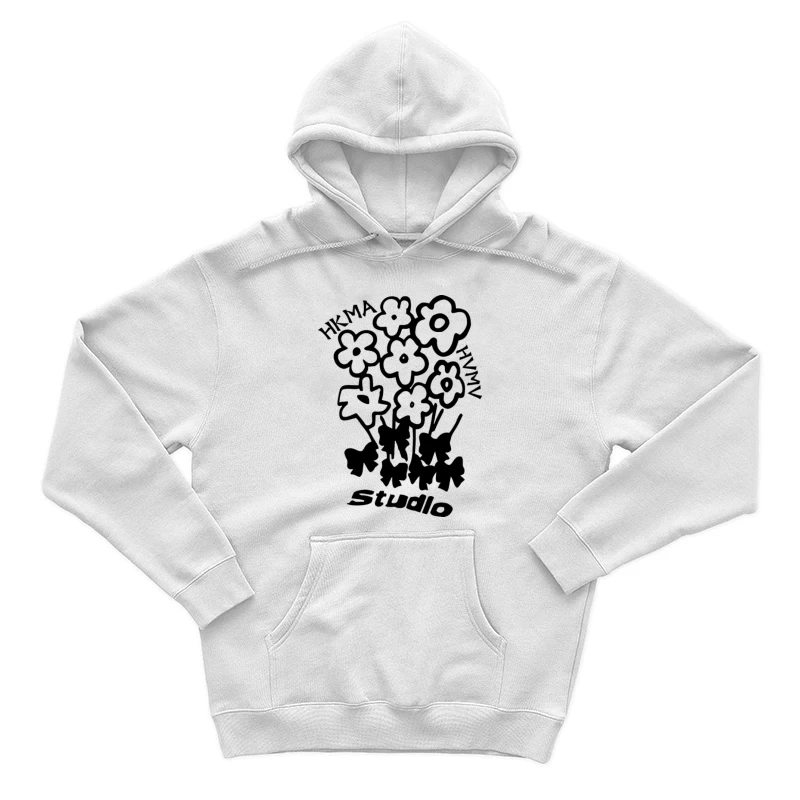 Blumendesign von Hikma Studio Herren Pullover Hoodie