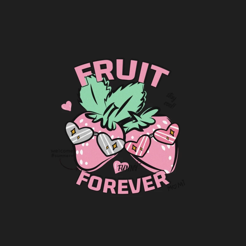 Fruchtige Erdbeerfreunde Herren Tanktops