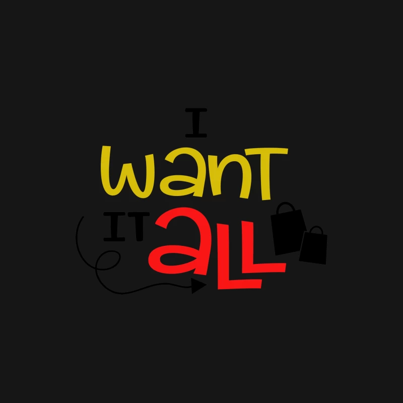 Design coloré avec slogan sur le shopping Femme Manches Longues T-Shirt