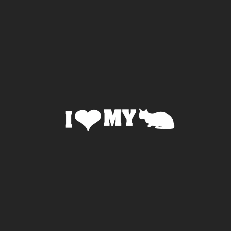 J'aime mon chat Homme Sweat-shirt à enfiler