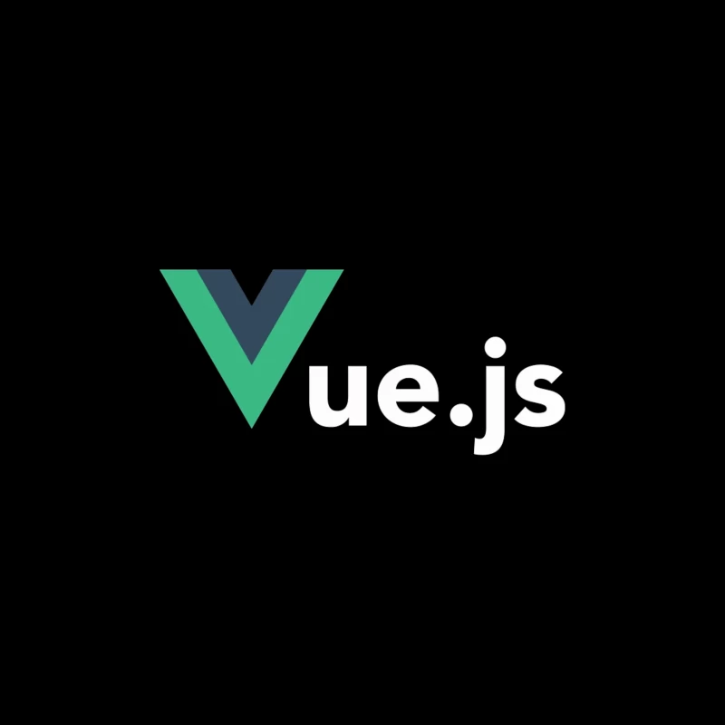 Vue.js JavaScript Frontend Framework Logo Desk Mat