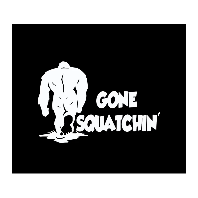 Gone Squatchin Tapestry