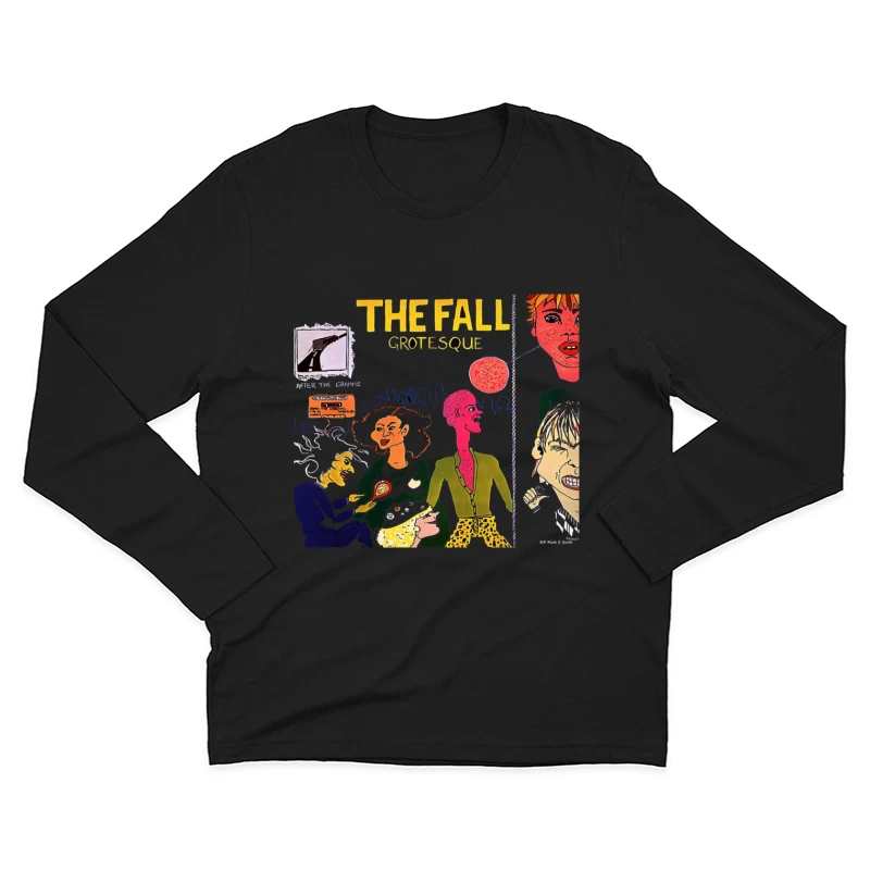 The Fall's "Grotesque" Post-Punk Album Cover Illustration Male Long Sleeve T-Shirt