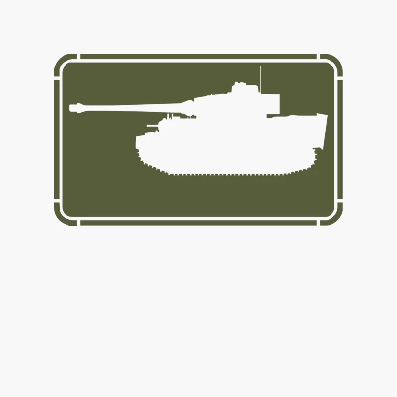 Panzer VI Tiger 88 mm Tank Wehrmacht Germany Cotton Tote Bag