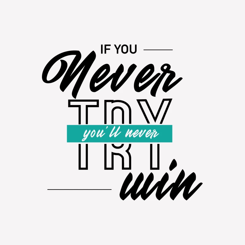 Inscription motivante avec style manuscrit Femme T-Shirt
