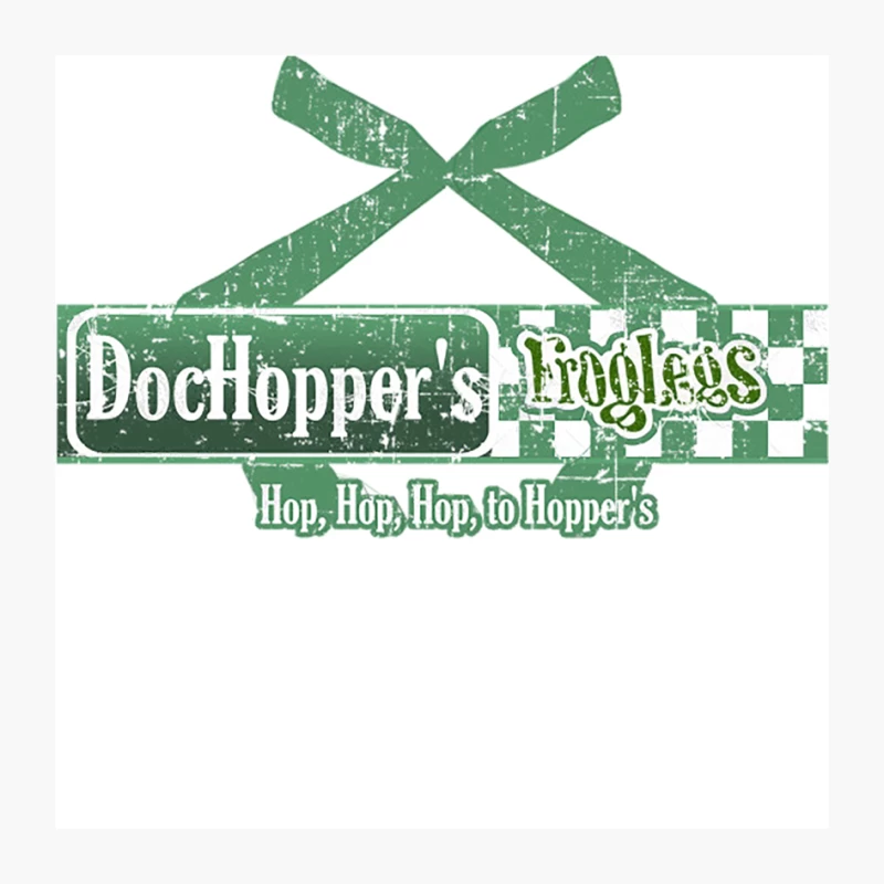 Doc Hopper_s Frog Legs distressed Pin