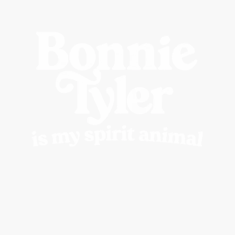 Bonnie Tyler Is My Spirit Animal Cotton Tote Bag