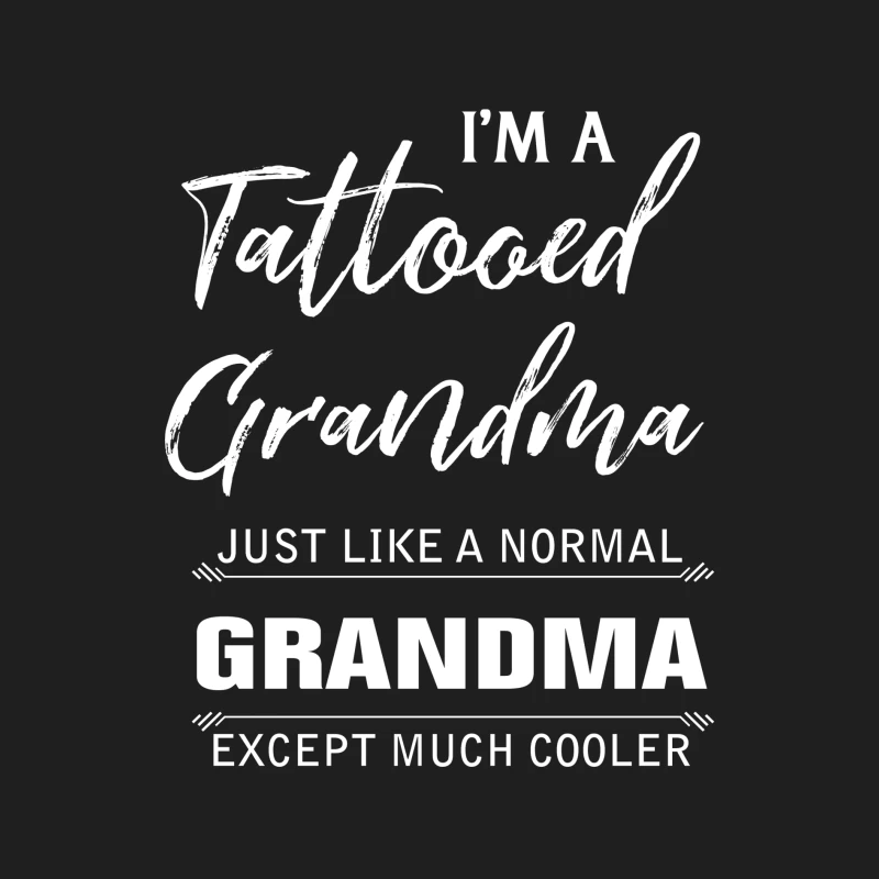 Grandma tatouée et cool Homme Débardeur