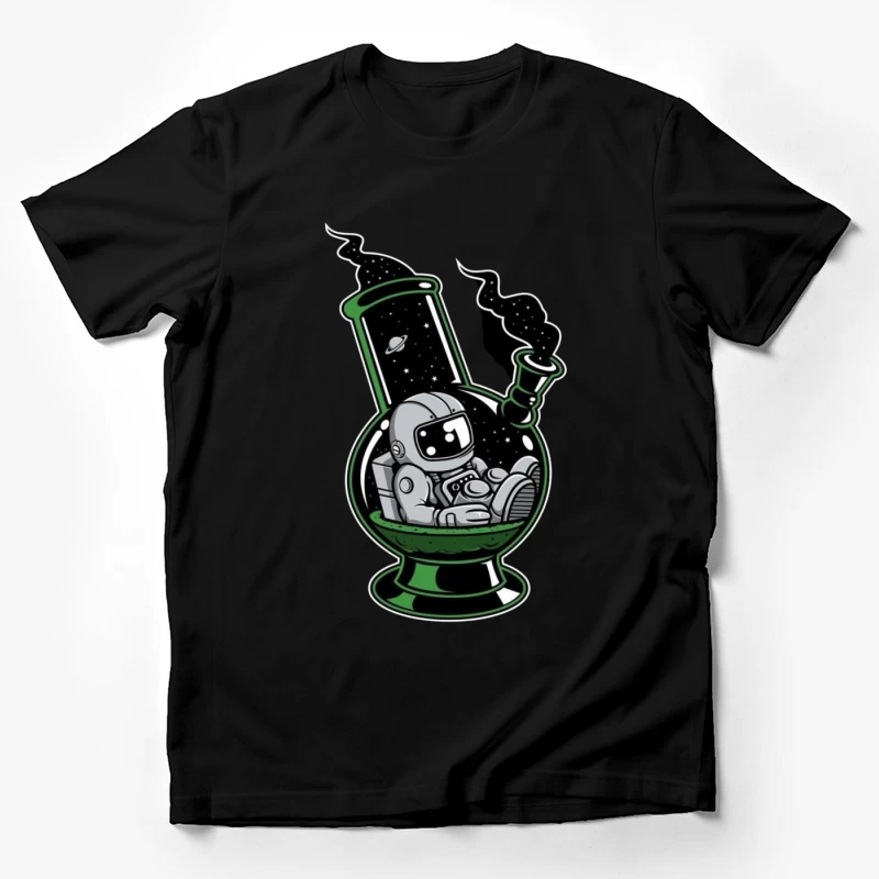 Cosmic Astronaut in a Bong Male T-Shirt