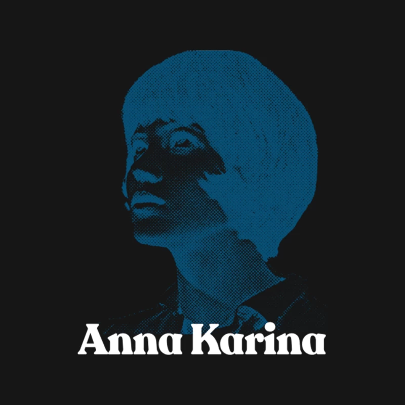 Anna Karina  60s Nouvelle Vague Mouse Pad