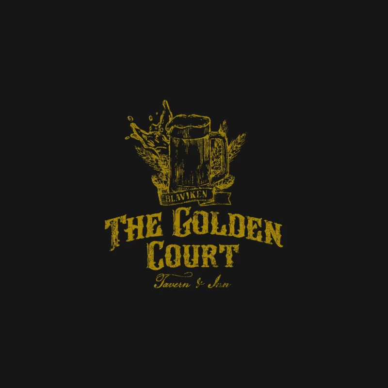 The Golden Court Desk Mat