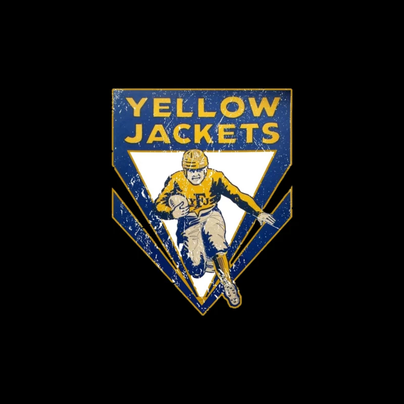Frankford Yellow Jackets 3 Throw Pillow