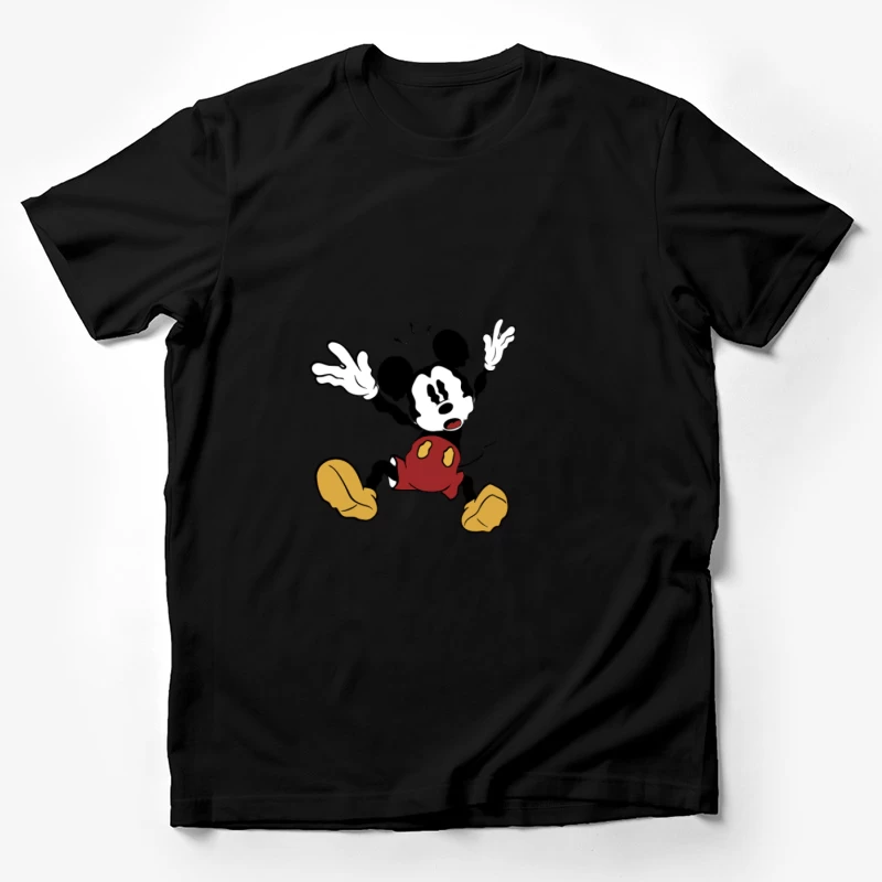 Saut de dessin animé rétro Homme T-Shirt