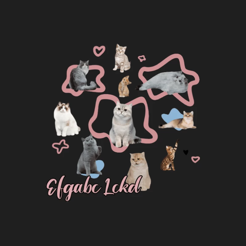 Niedliche Katzen Illustration Herren Tanktops