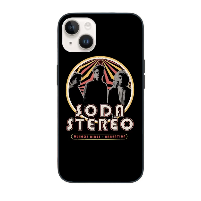 Soda Stereo Tour iPhone Case