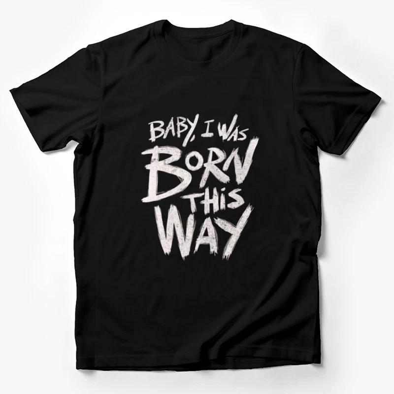 Geboren So Schriftzug Herren T-Shirt