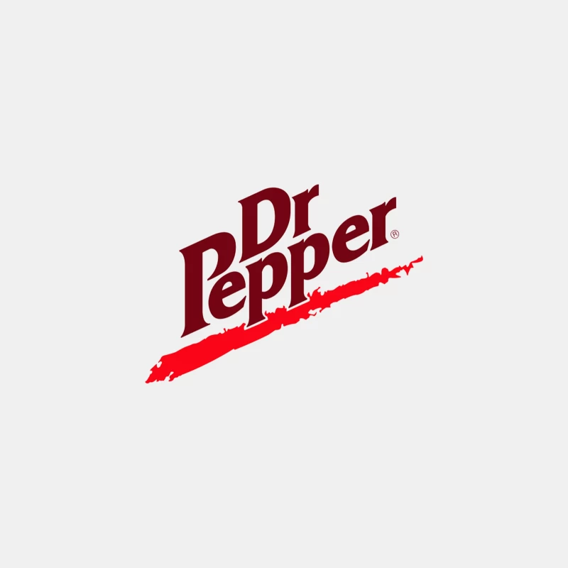 Dr Pepper Logo: Iconic Red Soft Drink Brand Male Tank Top