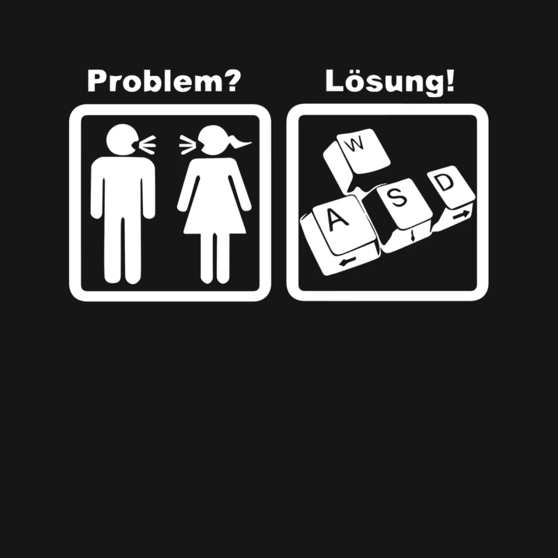 Problem Lösung Zocken Lustig FunNY Mouse Pad