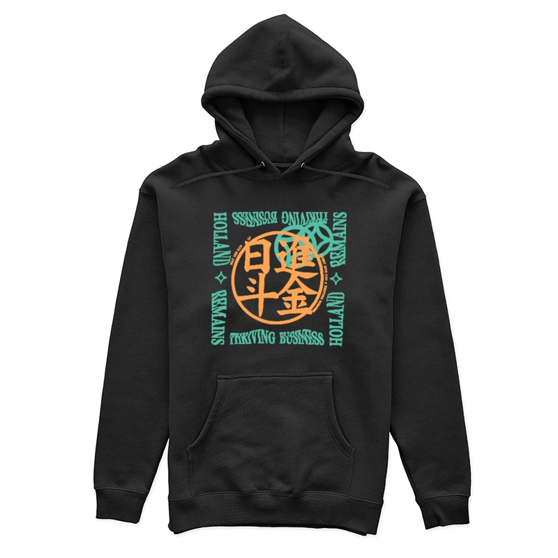 Japanisches Design, Geschäftsgesellschaft Damen Pullover Hoodie