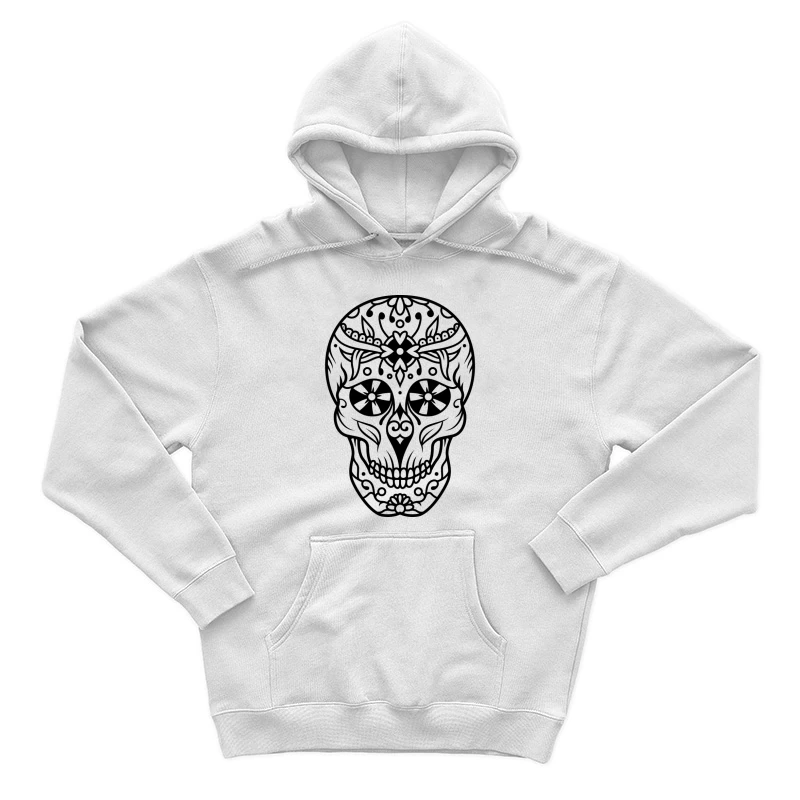 Crâne décoratif ornemental Homme Sweat à capuche