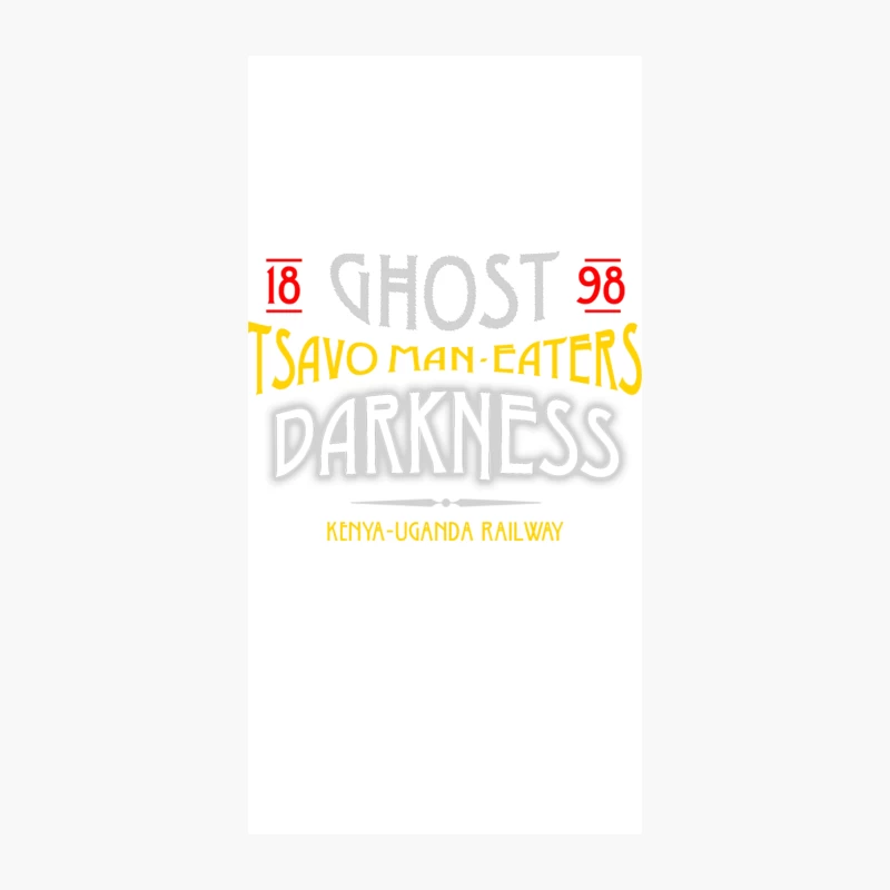 The Ghost and the Darkness iPhone Case