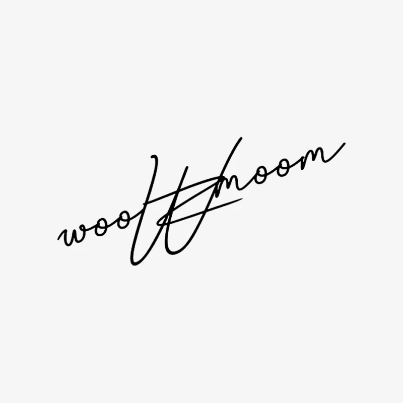 Wolkenmond-Design mit Schriftzug Damen Pullover Sweatshirt