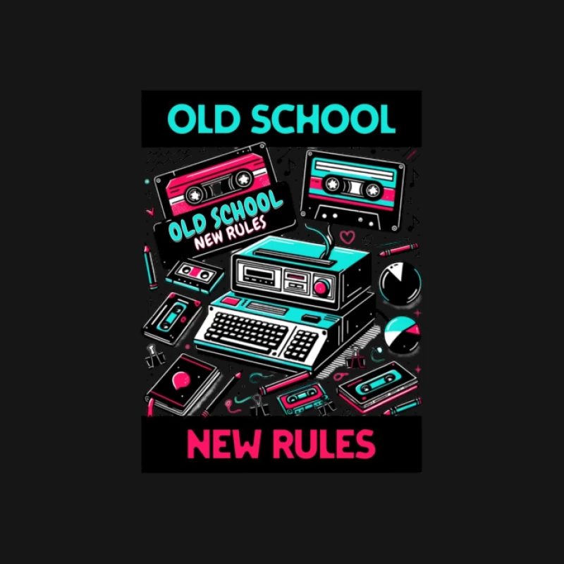 Retro-Technologie: Alte Schule, neue Regeln Damen T-Shirt