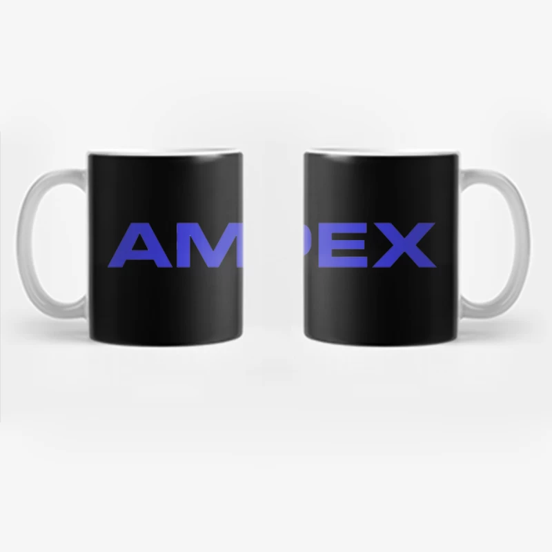 Ampex Blue Corporate Logo Coffee Mug