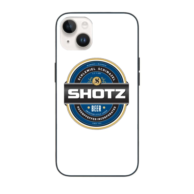 Shotz Beer iPhone Case