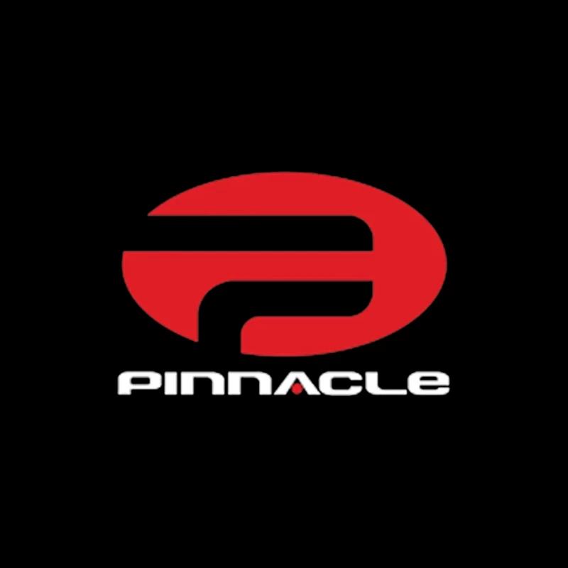 Pinnacle Sports Equipment Brand Logo Design Pin