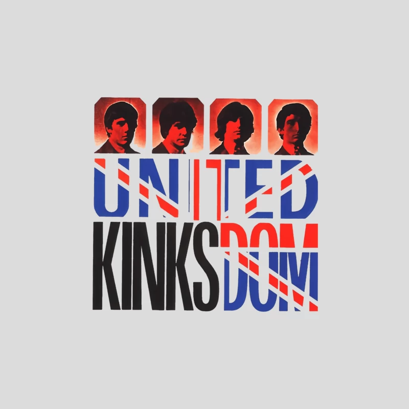 The Kinks United Kingdom Pop Art Album Cover Design Baseball Cap