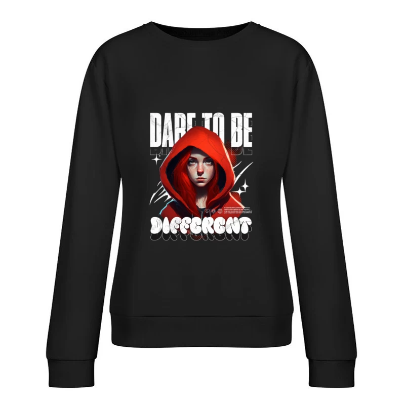 Osez être différent avec audace Femme Sweat-shirt à enfiler