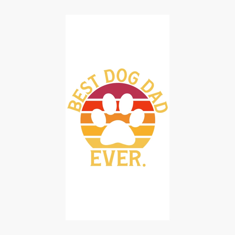 Best Dog Dad Ever iPhone Case