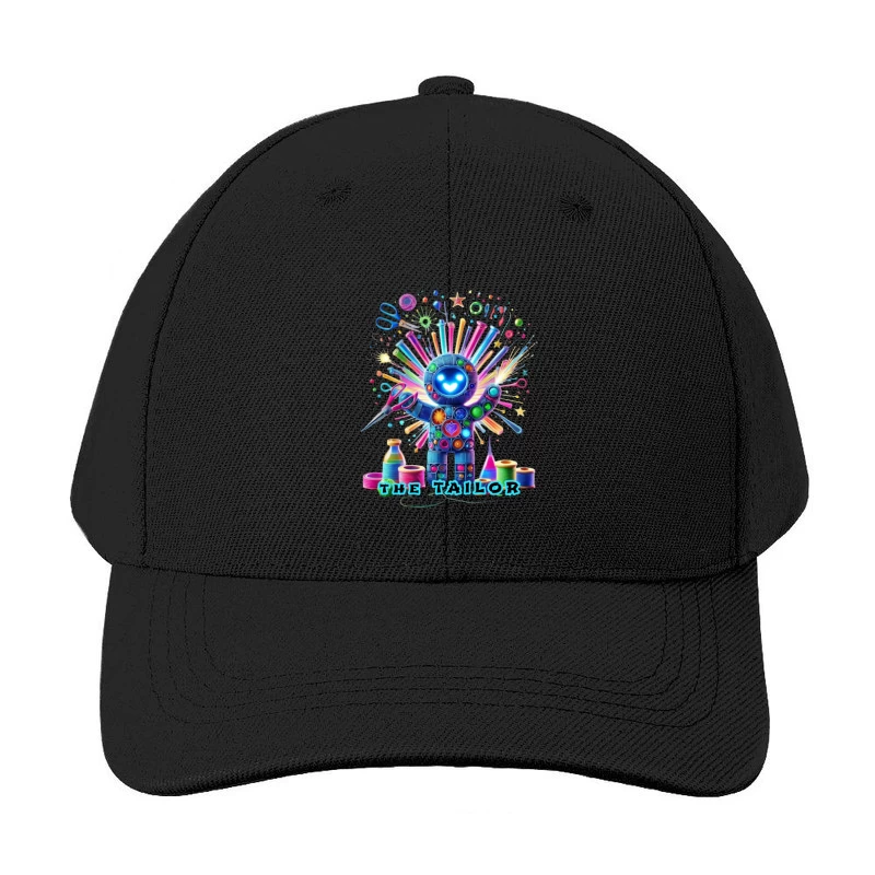 The Magical Sewing Robot: A Colorful Crafting Fantasy Baseball Cap