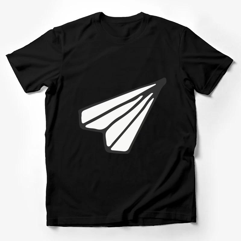 Avion en papier stylisé Homme T-Shirt