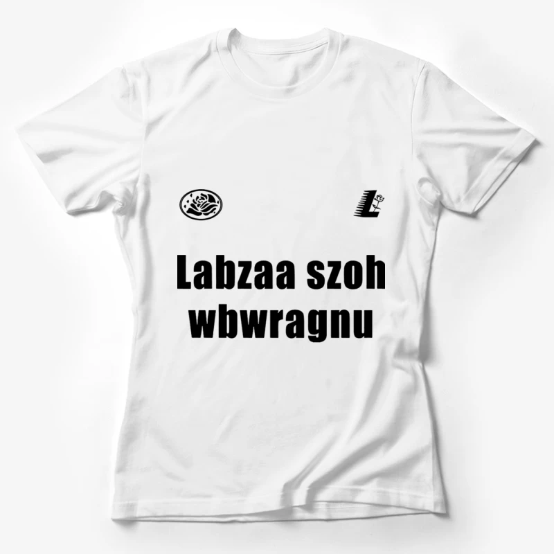 Labzaa Szoah Design mit Logos Damen T-Shirt