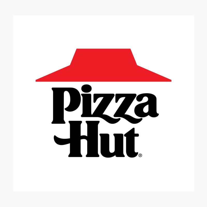 Pizza Hut Logo Throw Pillow