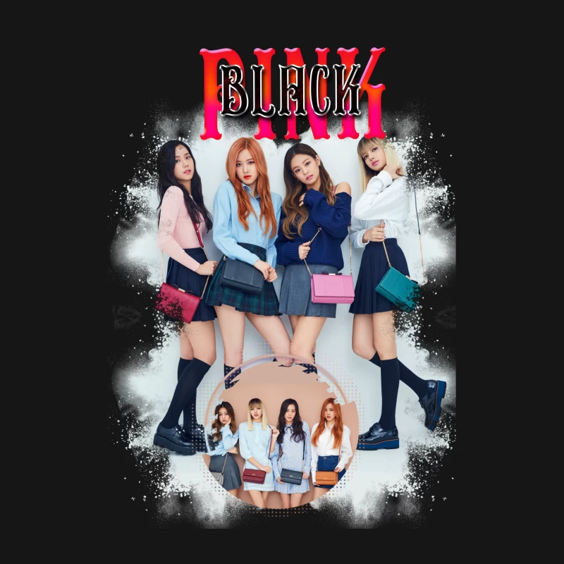 K-pop Girl Group Fashion Male Long Sleeve T-Shirt