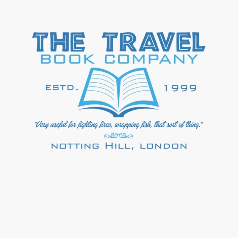 The Travel Book Company from Notting Hill with Hugh Grant Cotton Tote Bag