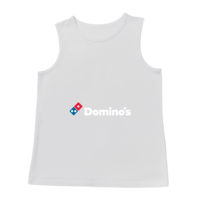 Domino's Pizza Minimalist Brand Logo Male Tank Top