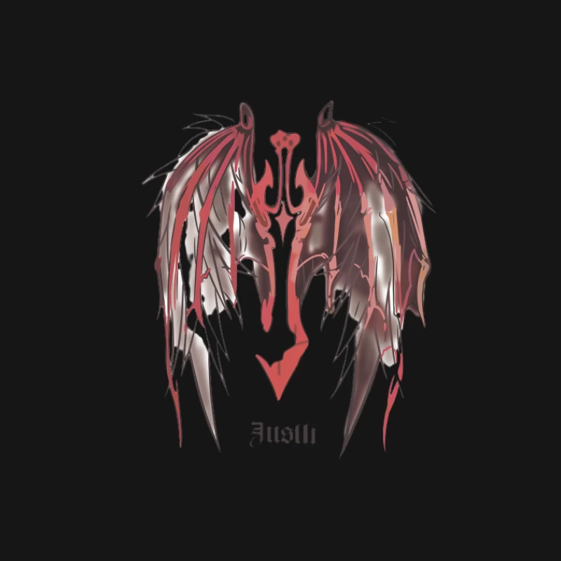 Drachenflügel Emblem Design Damen T-Shirt