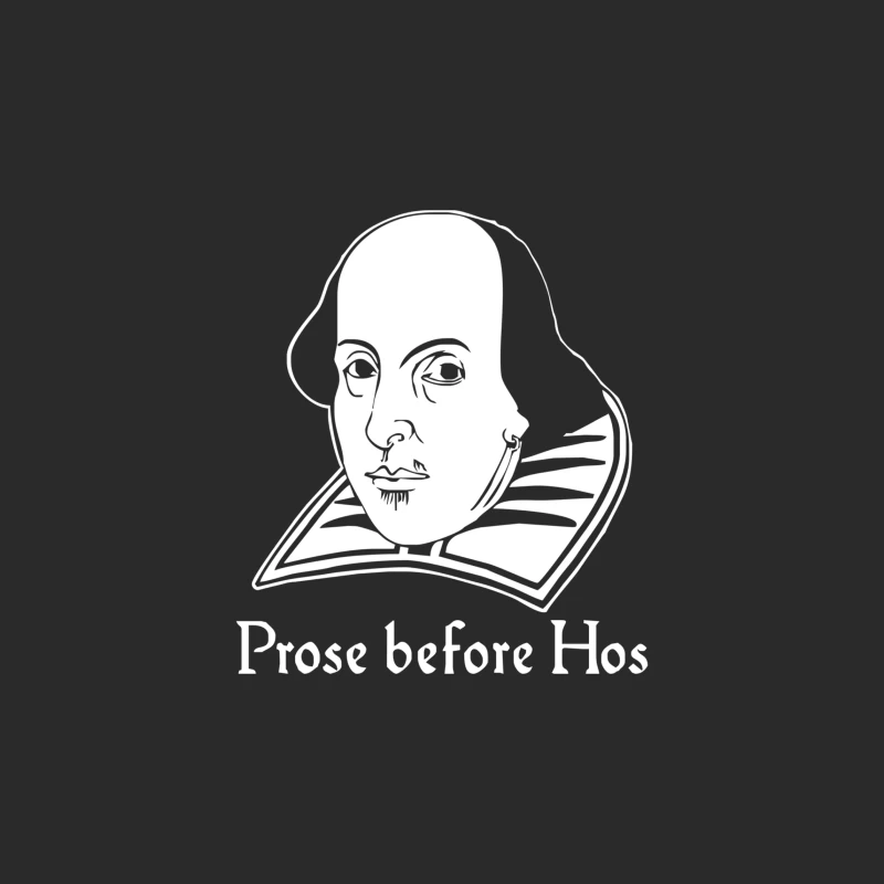 Prose Before Hos  Funny William Shakespeare Joke Comedy Rude Baseball Cap