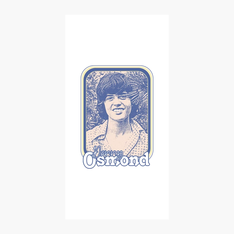 Donny Osmond  Retro 1970s Aesthetic Fan Design iPhone Case